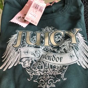 Silver and teal tshirt